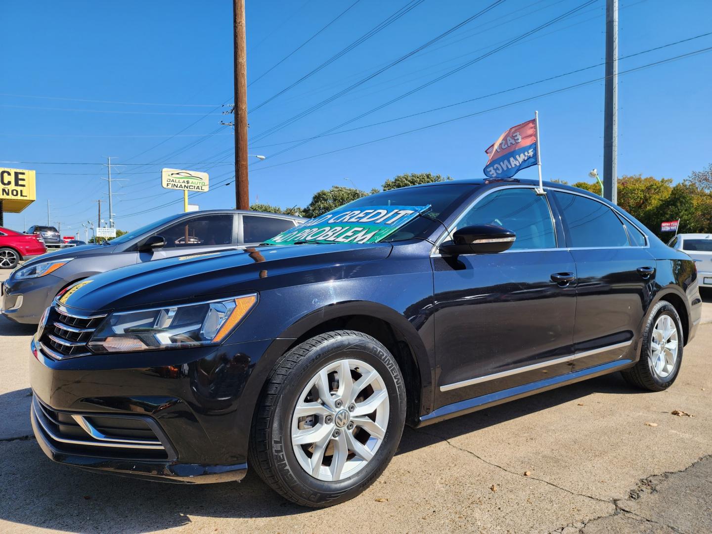 2017 BLACK /BLACK Volkswagen Passat S (1VWAT7A36HC) with an L4 engine, 6A transmission, located at 2660 S.Garland Avenue, Garland, TX, 75041, (469) 298-3118, 32.885551, -96.655602 - Welcome to DallasAutos4Less, one of the Premier BUY HERE PAY HERE Dealers in the North Dallas Area. We specialize in financing to people with NO CREDIT or BAD CREDIT. We need proof of income, proof of residence, and a ID. Come buy your new car from us today!! This is a very well cared for 2017 VW - Photo#7